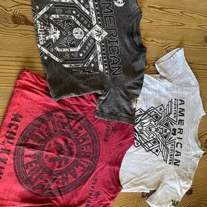 Set of 3 - Boys Youth Large, Great Condition American Fighter short sleeve Ts